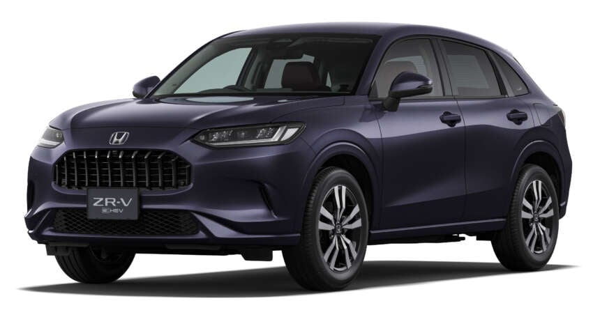 Honda ZR-V updated in Japan – sub-CR-V crossover is now hybrid only; Cross Touring, Black Style editions 2044409