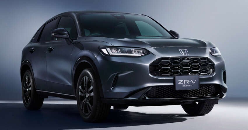 Honda ZR-V updated in Japan – sub-CR-V crossover is now hybrid only; Cross Touring, Black Style editions 2044398