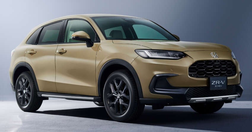 Honda ZR-V updated in Japan – sub-CR-V crossover is now hybrid only; Cross Touring, Black Style editions 2044402