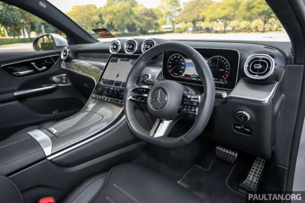 Mercedes-Benz GLC350e 4Matic Coupe Malaysia interior