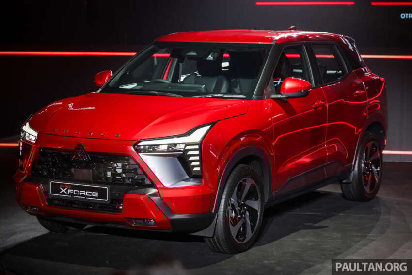 2026 Mitsubishi Xforce previewed in Malaysia – CKD; RM110k-RM120k est; 1.5L NA, CVT; launch in April 2036761