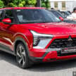 2026 Mitsubishi Xforce previewed in Malaysia – CKD; RM110k-RM120k est; 1.5L NA, CVT; launch in April