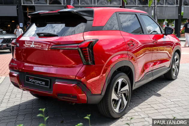 2026 Mitsubishi Xforce previewed in Malaysia – CKD; RM110k-RM120k est; 1.5L NA, CVT; launch in April
