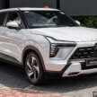 2026 Mitsubishi Xforce previewed in Malaysia – CKD; RM110k-RM120k est; 1.5L NA, CVT; launch in April