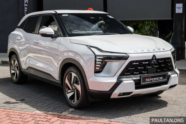 Mitsubishi Xforce bookings cross 1,000 units before April launch – RM5k rebate extended to next 1k buyers