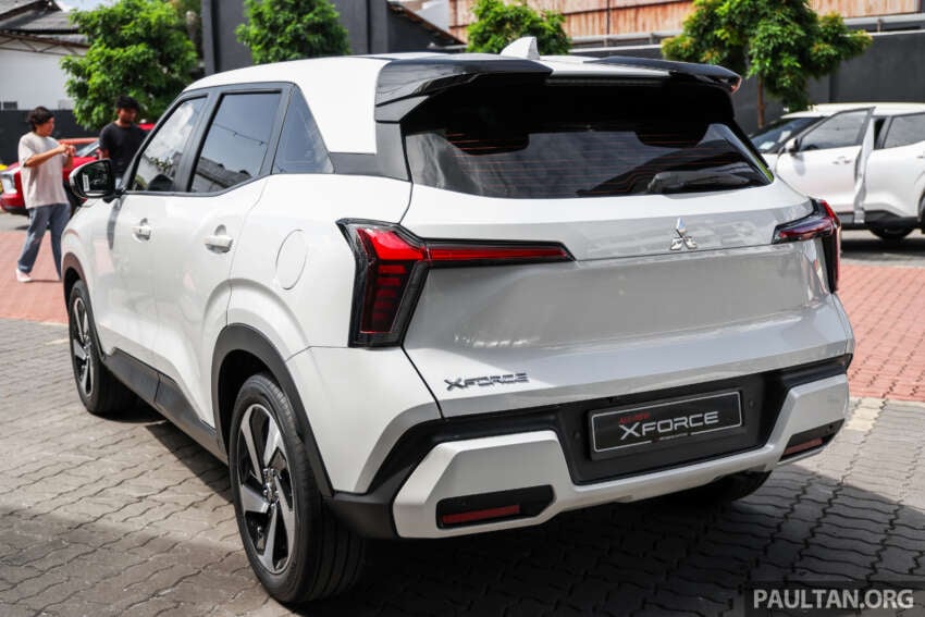 2026 Mitsubishi Xforce previewed in Malaysia – CKD; RM110k-RM120k est; 1.5L NA, CVT; launch in April 2037149