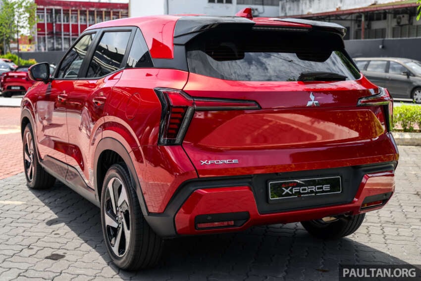 2026 Mitsubishi Xforce previewed in Malaysia – CKD; RM110k-RM120k est; 1.5L NA, CVT; launch in April 2037112