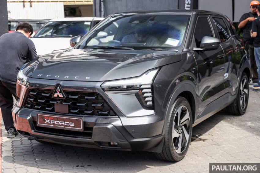 2026 Mitsubishi Xforce previewed in Malaysia – CKD; RM110k-RM120k est; 1.5L NA, CVT; launch in April 2037154