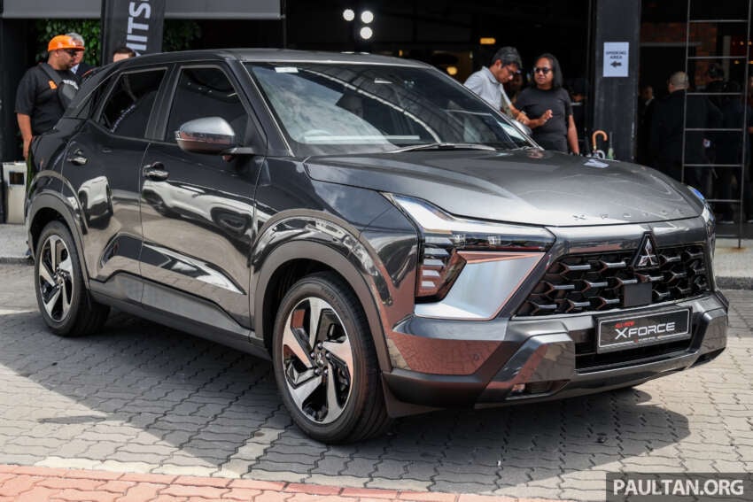 2026 Mitsubishi Xforce previewed in Malaysia – CKD; RM110k-RM120k est; 1.5L NA, CVT; launch in April 2037155
