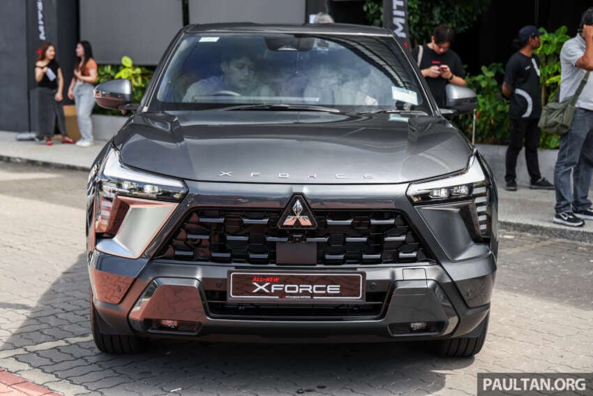 2026 Mitsubishi Xforce previewed in Malaysia – CKD; RM110k-RM120k est; 1.5L NA, CVT; launch in April 2037158
