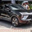 2026 Mitsubishi Xforce previewed in Malaysia – CKD; RM110k-RM120k est; 1.5L NA, CVT; launch in April
