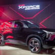 2026 Mitsubishi Xforce previewed in Malaysia – CKD; RM110k-RM120k est; 1.5L NA, CVT; launch in April