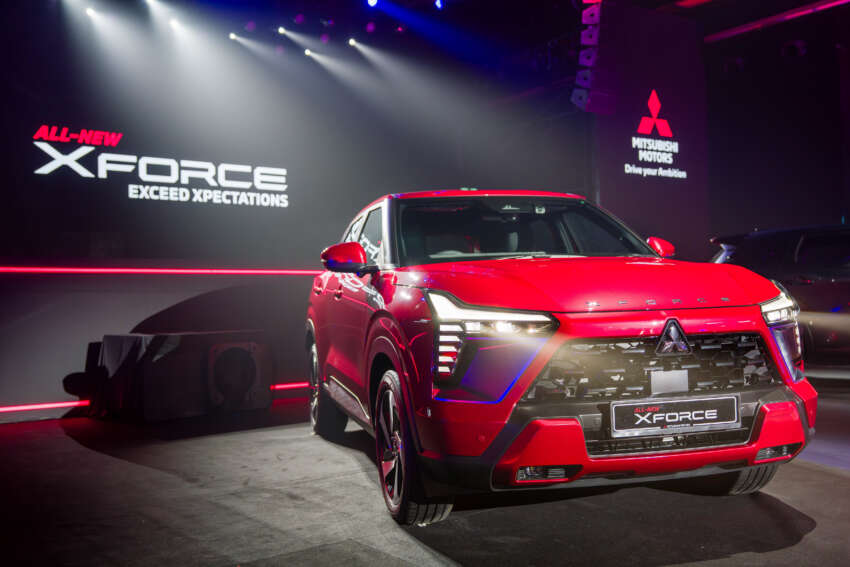 2026 Mitsubishi Xforce previewed in Malaysia – CKD; RM110k-RM120k est; 1.5L NA, CVT; launch in April 2037273