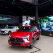 2026 Mitsubishi Xforce previewed in Malaysia – CKD; RM110k-RM120k est; 1.5L NA, CVT; launch in April