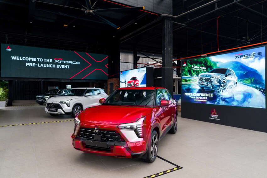 2026 Mitsubishi Xforce previewed in Malaysia – CKD; RM110k-RM120k est; 1.5L NA, CVT; launch in April 2037278