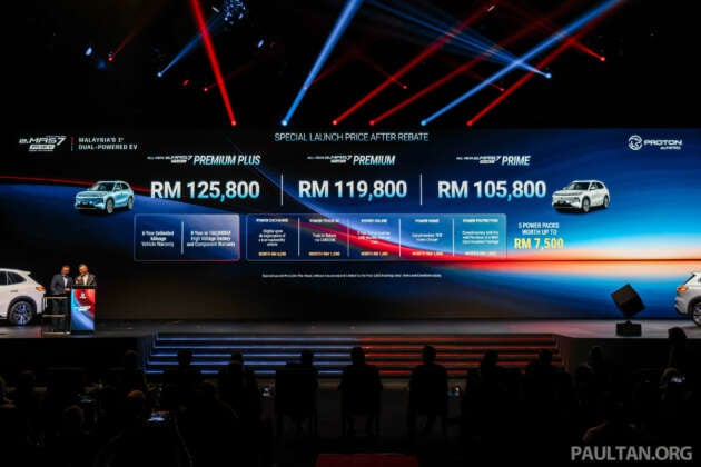 Proton eMas 7 PHEV launched – Malaysia’s cheapest plug-in hybrid, up to 996 km WLTP, RM106k-126k