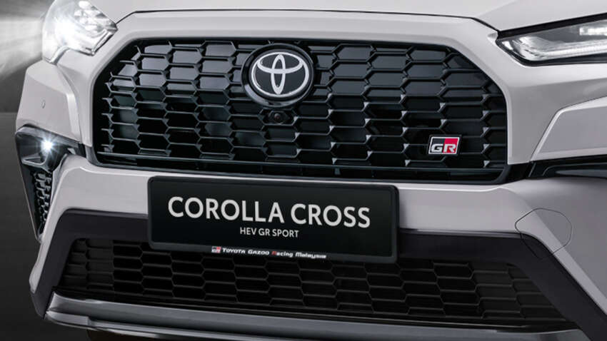 2026 Toyota Corolla Cross HEV GR Sport – new grille, extra GR logos, sportier cabin, same RM149k price 2038494