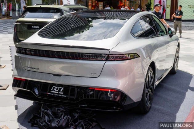Dongfeng 007 launched in Malaysia – RWD and AWD, up to 544 PS, 530 km WLTP range, RM161k to RM187k