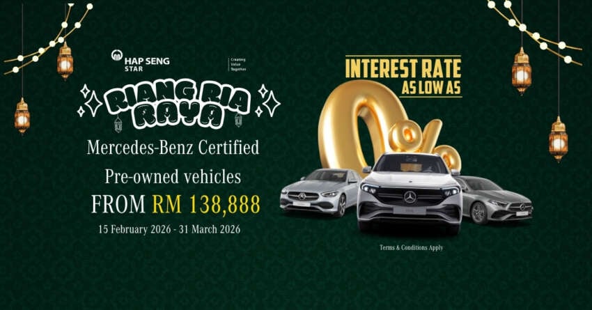 Hap Seng Star <em>Riang Ria Raya</em> – get a Mercedes-Benz Certified Pre-owned vehicle from as low as RM138,888! 2041893