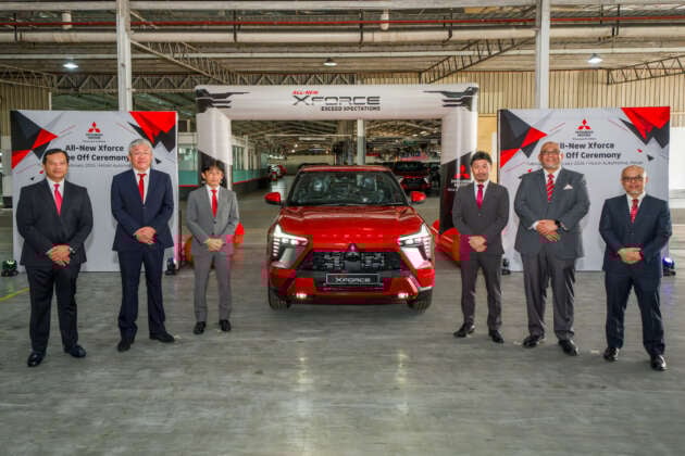 Mitsubishi Xforce CKD dipasang di Pekan – tempahan dibuka minggu ini, hantar 800 unit pertama pada April