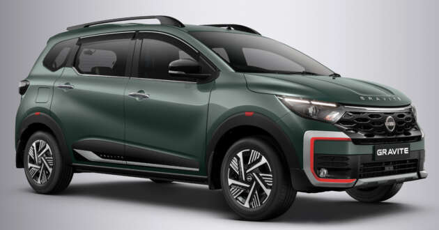 Nissan Gravite diperkenalkan di India – MPV 7-tempat duduk bermula RM24k, rebadge dari Renault Triber