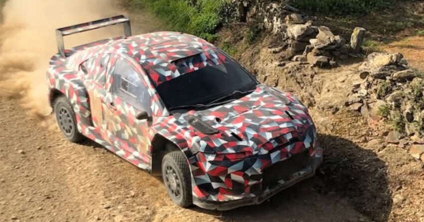Toyota WRC27 coupé prototype seen testing – no longer GR Yaris base; upcoming GR Celica sighted? 2044493
