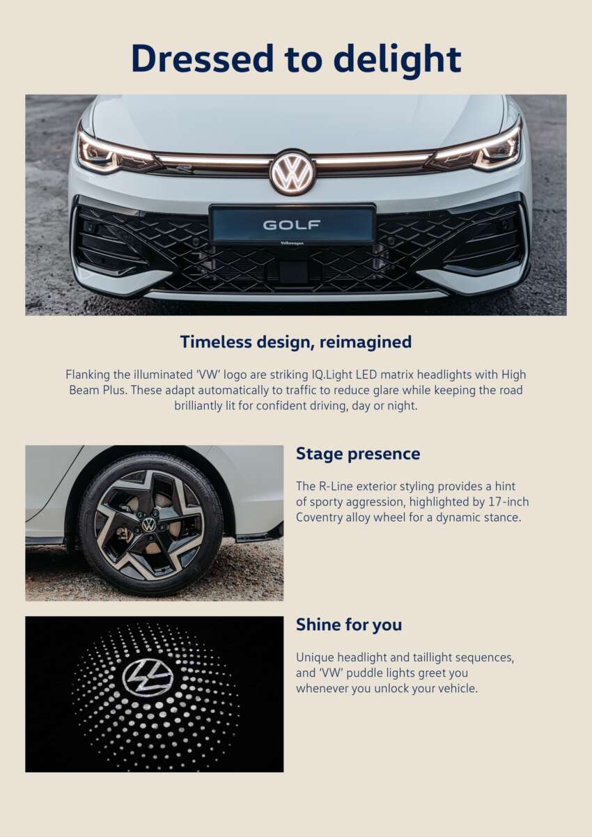 Volkswagen Golf Mk8.5 1.5 eTSI R-Line now in Malaysia – RM185,990, first 50 early birds get RM6k off 2039476