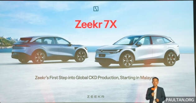 Zeekr CKD – Malaysia is the first country outside of China to assemble its EVs, 7X kicks off global plan