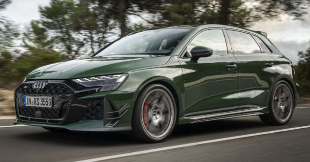 Audi RS3 Competition Limited celebrates 50 years of the 5-cylinder engine; Sportback and Sedan, 750 units