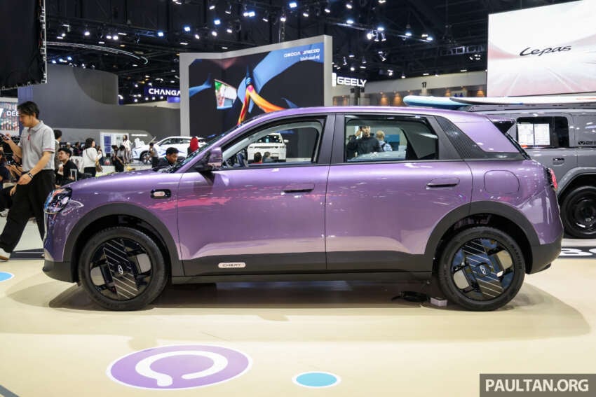 Chery Q EV in Thailand – city EV battles Proton eMas 5, BYD Atto 1; 420 km CLTC range, RM55k-RM65k est 2056871