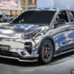 Geely EX2 bodykit shown in Thailand – the Proton eMas 5 EV twin gets dressed up in various styles