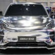 Geely EX2 bodykit shown in Thailand – the Proton eMas 5 EV twin gets dressed up in various styles