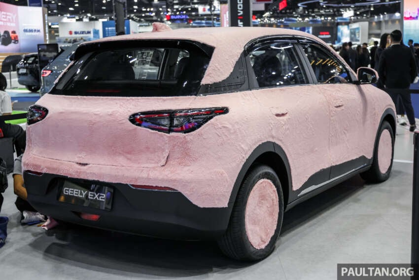 Geely EX2 bodykit shown in Thailand – the Proton eMas 5 EV twin gets dressed up in various styles 2056435