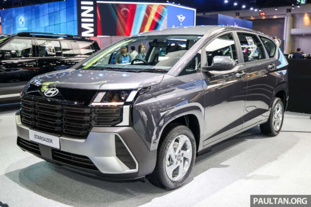 Hyundai Stargazer 2026 di Bangkok — MPV 1.5L segmen B, dari RM88k di Thailand; tiba di Malaysia Q4