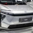 2026 Toyota bZ4X facelift in Bangkok – two variants, up to 525 km WLTP; from RM185k in Thailand