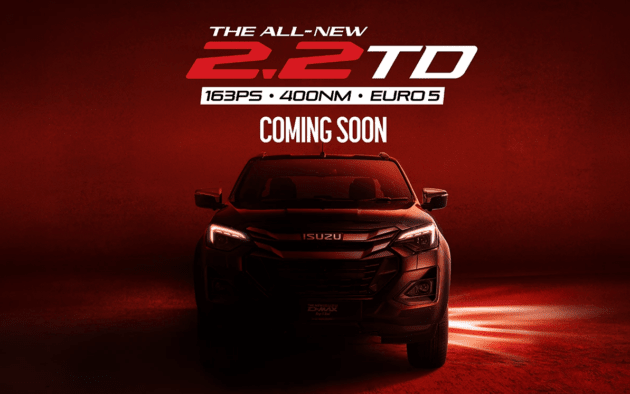 Isuzu D-Max dengan enjin 2.2L Ddi MaxForce akan dilancar di Malaysia, ganti enjin 1.9L; ROI dibuka