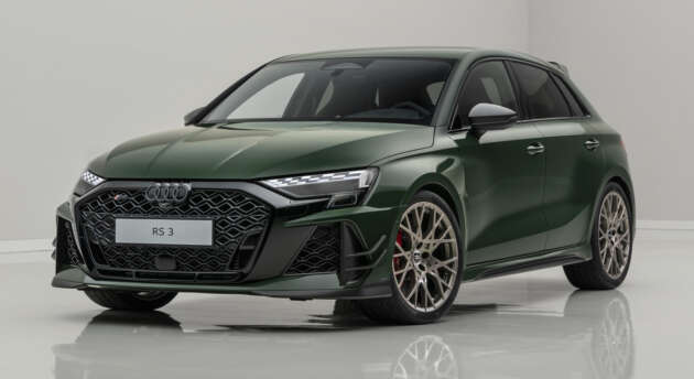 Audi RS3 Competition Limited – edisi terhad rai 50-tahun enjin 5-silinder, Sportsback & Sedan, 750 unit