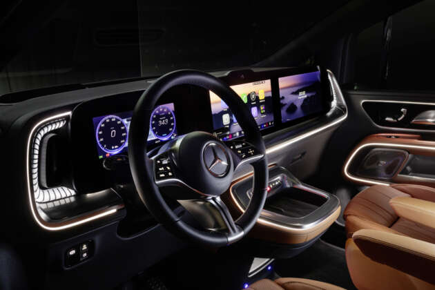 Mercedes-Benz VLE – new luxury EV MPV with more than 400 PS, over 700 km WLTP, 300 kW charging