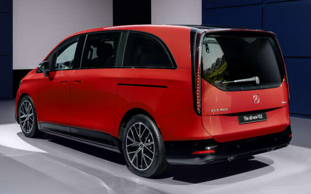 Mercedes-Benz VLE – new luxury EV MPV with more than 400 PS, over 700 km WLTP, 300 kW charging