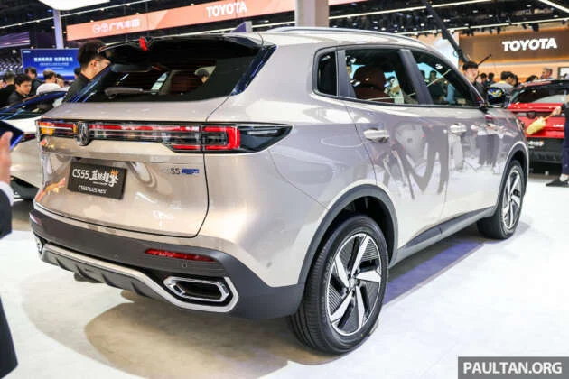 Changan CS55 HEV 2026 dipamer di Beijing – SUV segmen B+, 1.5L Turbo hibrid, 191 PS/310 Nm, 7DCT