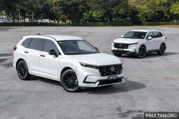 2026 Honda CR-V e:HEV RS, e:HEV E Malaysian gallery – update adds built-in Google, BLIS, RCTA, fr. RM178k