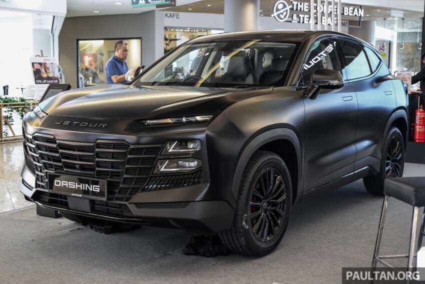 Jetour Dashing Dark Warrior Limited Edition launched – matte black exterior, 156 PS/230 Nm 1.5T, RM117k 2060049