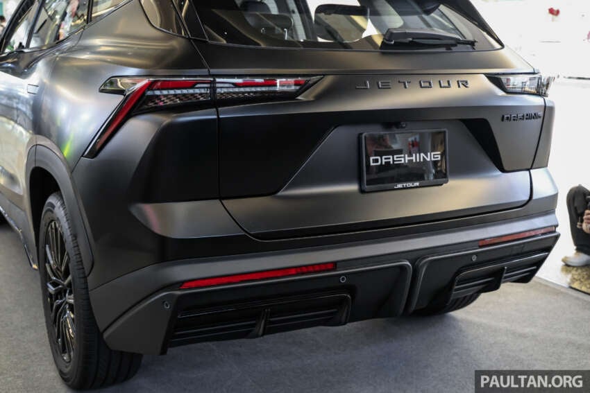 Jetour Dashing Dark Warrior Limited Edition launched – matte black exterior, 156 PS/230 Nm 1.5T, RM117k 2060066