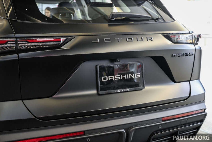 Jetour Dashing Dark Warrior Limited Edition launched – matte black exterior, 156 PS/230 Nm 1.5T, RM117k 2060068