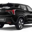 2026 Mitsubishi Xforce launched in Malaysia – CKD; 1.5L NA; priced fr RM110k; RM5k rebate until April 12