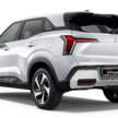 2026 Mitsubishi Xforce launched in Malaysia – CKD; 1.5L NA; priced fr RM110k; RM5k rebate until April 12