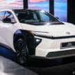 Toyota bZ4X facelift in Malaysia – FWD only, 227 PS, 269 Nm, 525 km WLTP range, priced at RM220k