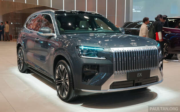 Zeekr 8X dipamer di Beijing – PHEV 2.0T dengan kuasa sehingga 1,400 PS, WLTP hibrid 1,205 km, dari RM207k