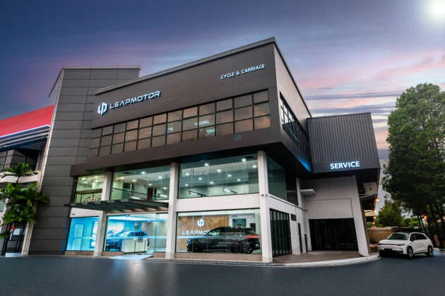 Leapmotor Glenmarie operated by Cycle & Carriage opens, EV brand’s first full-fledged 3S dealership