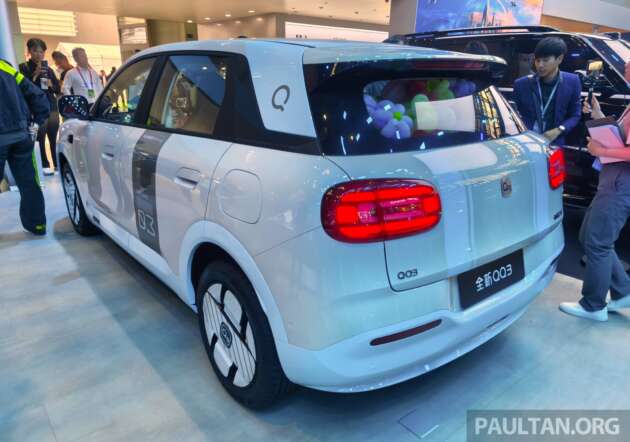 Chery QQ3 EV di Beijing – siri kompak comel akan kembali ke Malaysia pada 2027, cabar Proton eMas 5